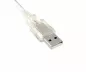 Preview: Mini USB 2.0 Kabel, A Stecker auf 5pin mini Stecker, transparent, 2,00m, DINIC Polybag